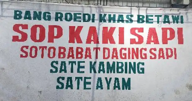 Sop Kaki Sapi Bang Roedy, Hasanudin