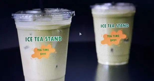 Ice Tea Stand Amin Mart, Siradj Salman