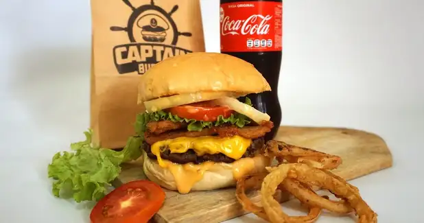 Captain Burger, Genteng Biru