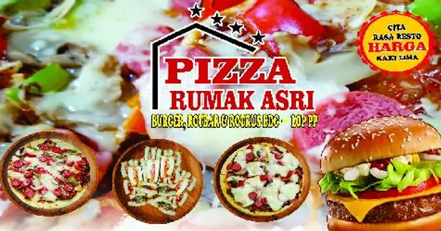 Pizza Rumak Asri & Roti Bakar, Kukus BDG-LOP PP