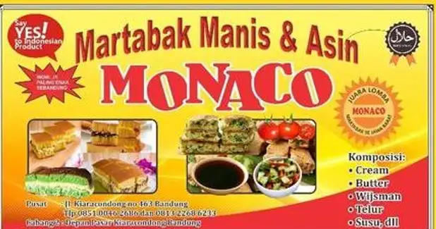 Martabak Monaco, Bandung