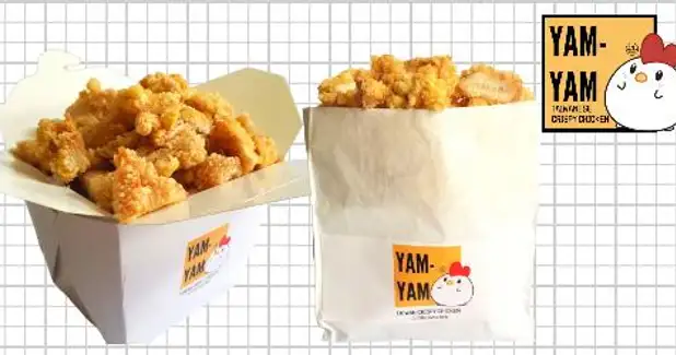 Yam-Yam Taiwan Crispy Chicken, Rambutan