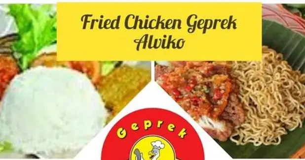 Fried Chicken Geprek Alviko