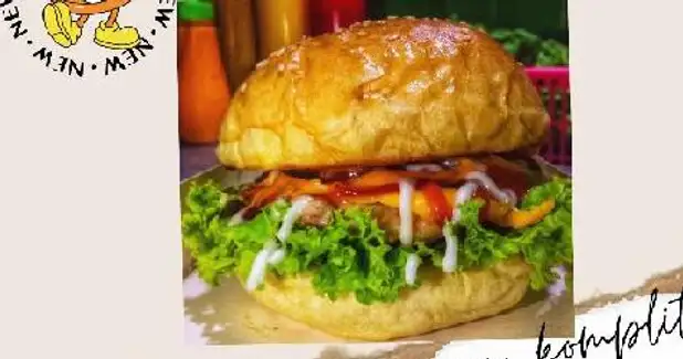 Burger,Hot dog, Sandwich Win's Street Burger, Denpasar
