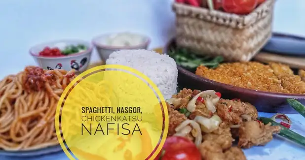 Spaghetti, Nasgor, Chicken Katsu Nafisa, Dayeuhkolot