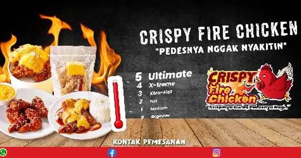 Crispy fire chicken, Tiban