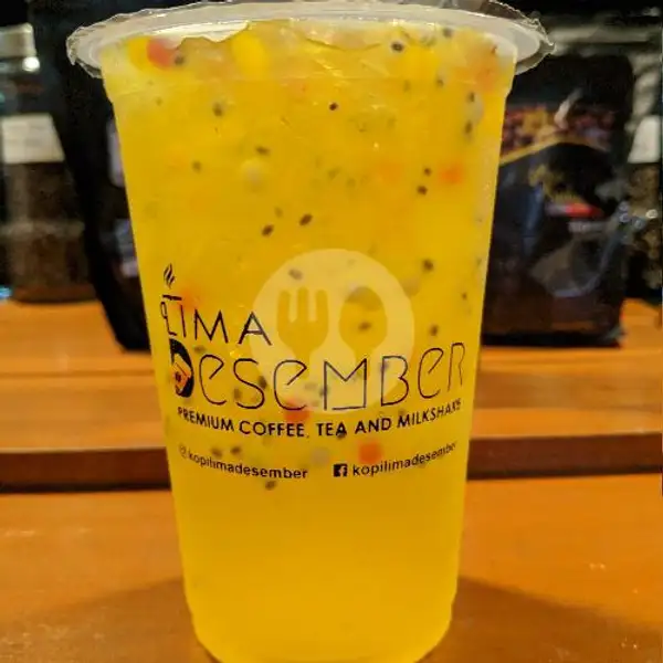 Manggo Soda Squash | Kopi Lima Desember, Bojong Gede