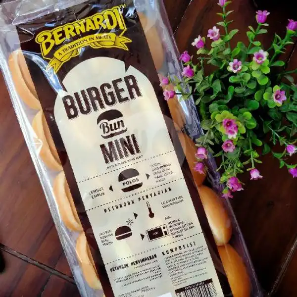 Roti Burger Bernardi Isi 20 | Kakei Frozen Ngabetan
