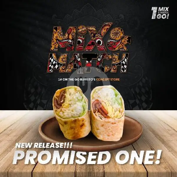 Promised One | Mix & Match Burrito, Denpasar