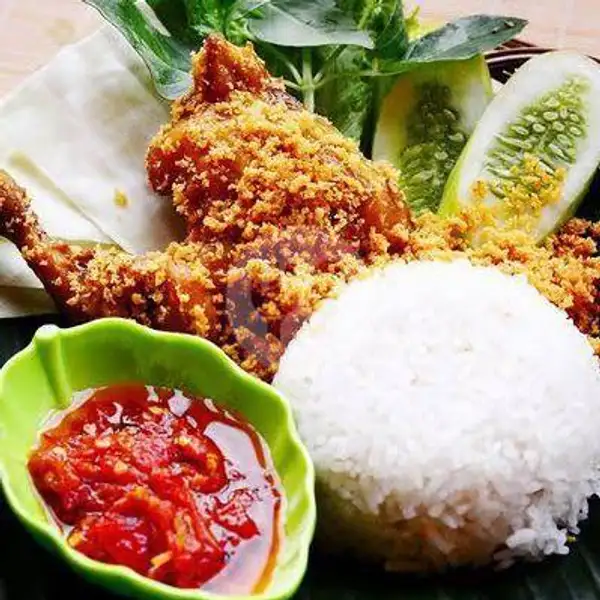 Ayam Goreng Kremes + Nasi | Kedai Sehati, Sidorejo