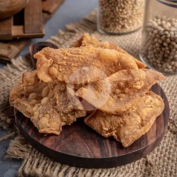 Kulit Goreng | Ayam Geprek Gold Chick, Tiban