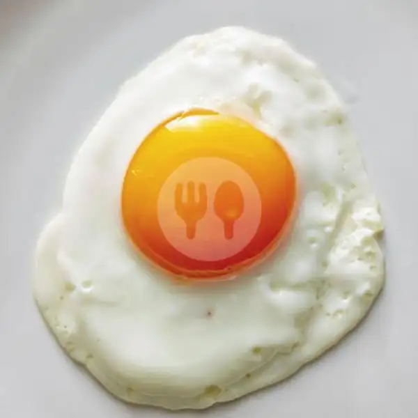 Telur Mata Sapi | Cafe Adek Vegetarian, Komplek Griya Mas