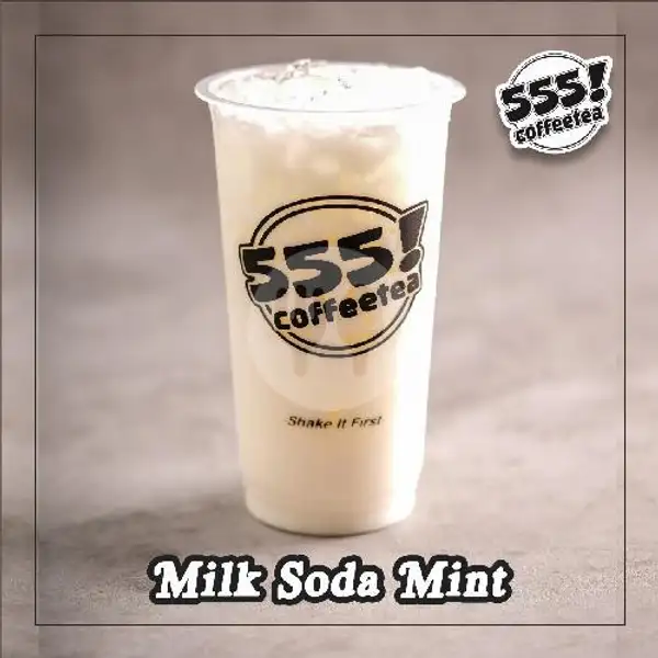 Milk Soda Frost Mint | 555 Thai Tea, Cempaka Kuning