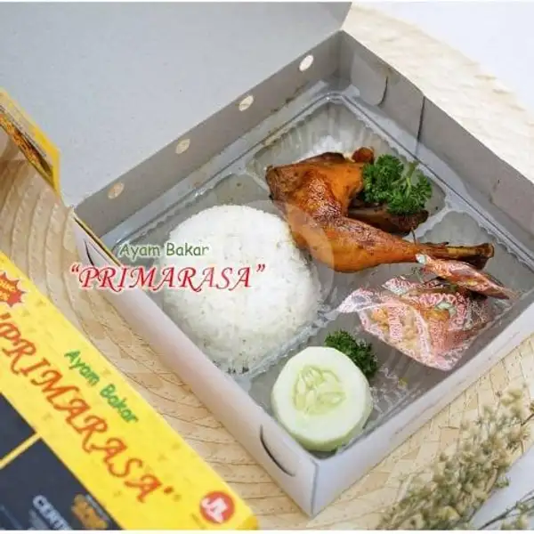 Nasi Ayam ( Bakar / Goreng ) + Lalapan | Ayam Bakar Primarasa, Dr Soetomo
