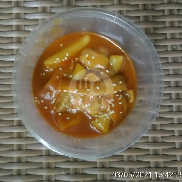 Tteokbokki (Kue Beras Korea) spicy Nyam Nyam | Nyam Nyam Nyumiii