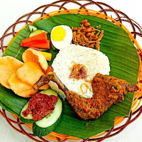 Nasi Lemak Ayam Bakar Ala Malay | Uncle K Bangau