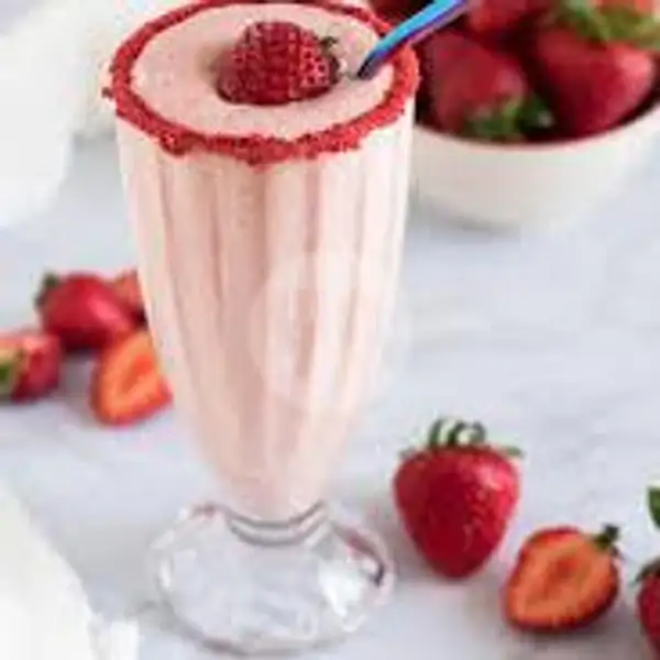 Milkshake Strawberry | Mie Sinting 