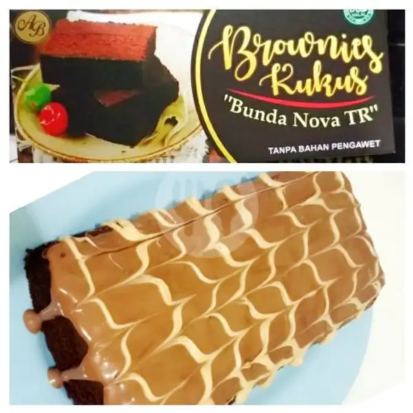 BROWNIES KUKUS TOPING CAPPUCINO | Brownies Bunda Nova TR, Tidar