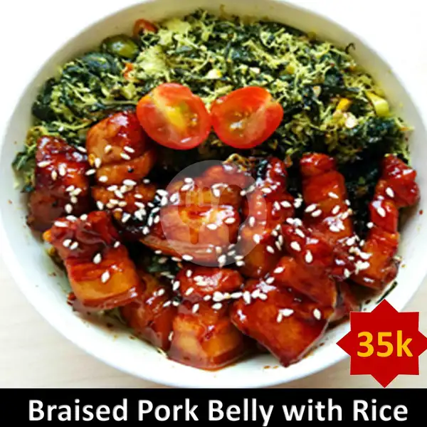 Braised Pork Belly With Rice | Porky Brothers, Boxx In