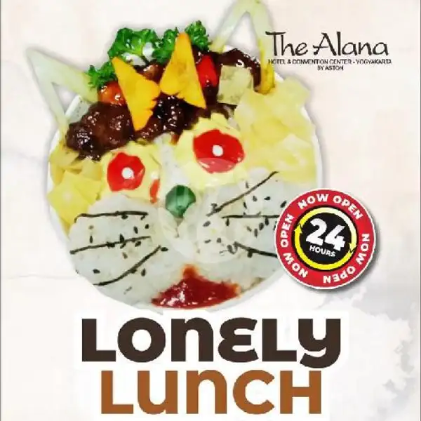 Lonely Lunch Rice Bowl Ayam Kung Pao + Ice Tea | Alanuts, Jl. Palagan