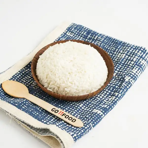 Nasi Putih | Sate Sayang, Sawojajar
