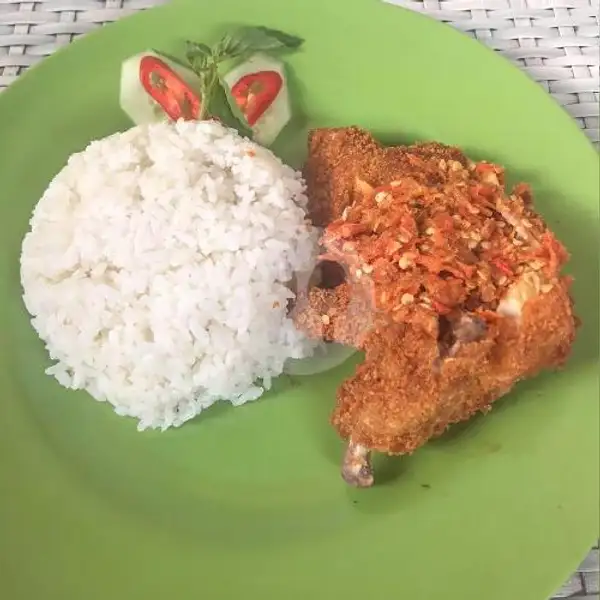 Ayam Geprek Super Pedas + Tanpa Nasi | GR Rice Box