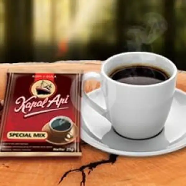 Kopi Hitam Kapal Api | Caffe Coffe Mix Grogol