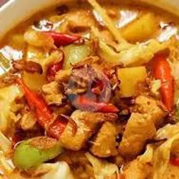 Tongseng Ayam + Nasi + Kerupuk | Warung D' Beautiful, Lembang
