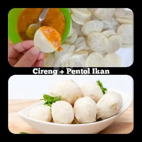 Paket Cireng + Pentol Ikan | Kedai Snackqu, Wiyung