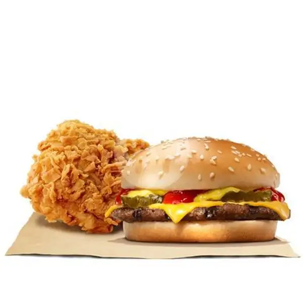 Kings Chicken & Cheeseburger | Burger King, Hayam Wuruk