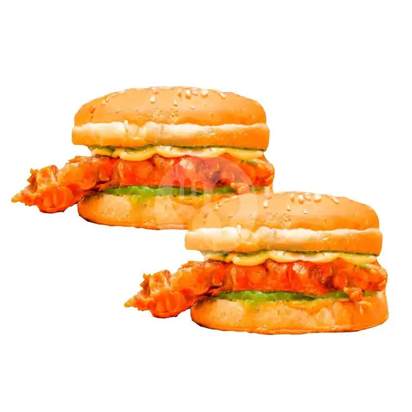Sepasang Burger | Fried Chicken Master, Everplate Pintu Air