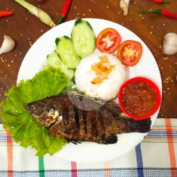 Paket Nasi Nila (jaer) Bakar | Pondok Ikan Bakar Bu Oen, Purwokerto Timur