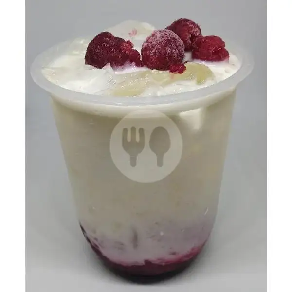 Raspberry Milk | Pudding & Salad Start, Imam Bonjol