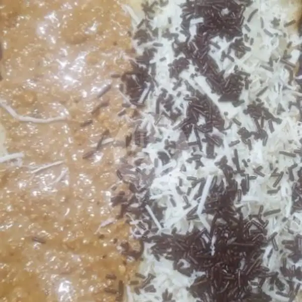 Kacang -  Keju + Coklat | Roti Bakar dan Kukus Irene, Babelan