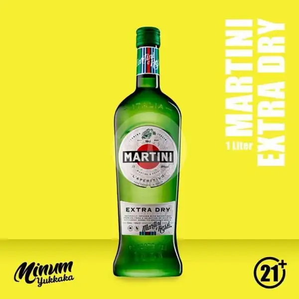 Martini Extra Dry 1000Ml - Import | KELLER K Beer & Soju Anggur Bir, Cicendo