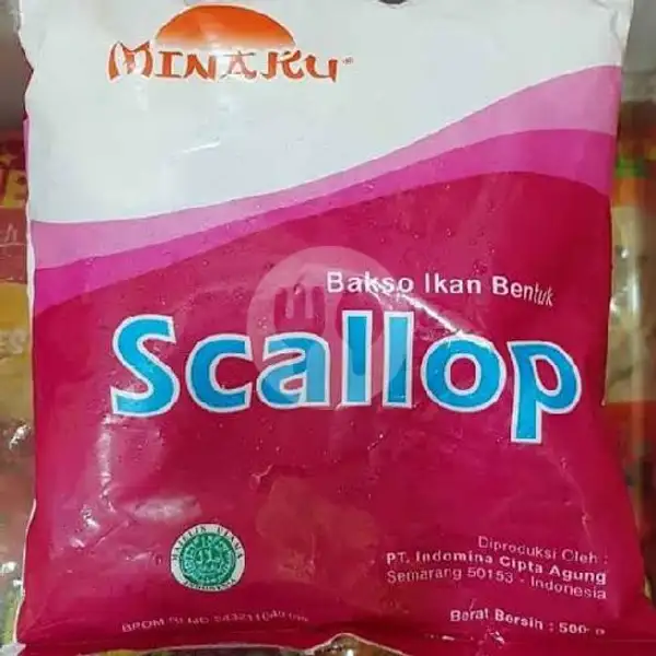 Minaku Scallop 500 Gram | MQ FROZEN FOOD Seuseupan Ciawi