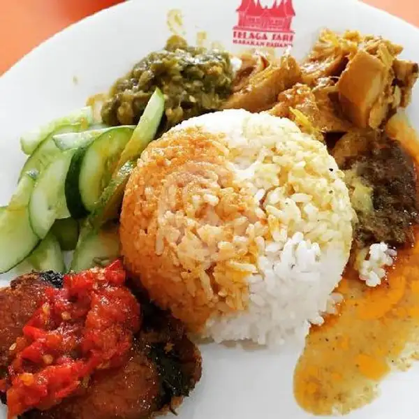 Nasi + Ikan Tongkol Goreng Balado | RM PADANG BUNGO LADO