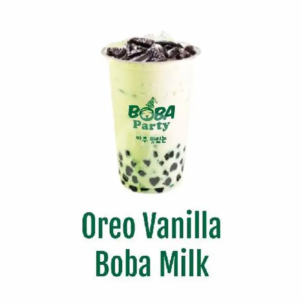 Oreo Vanilla Boba Milk | Boba Party, Sorogenen