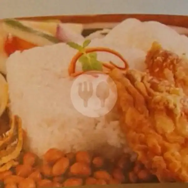 Nasi Lemak Ayam Goreng Crispy | Uncle K Bangau