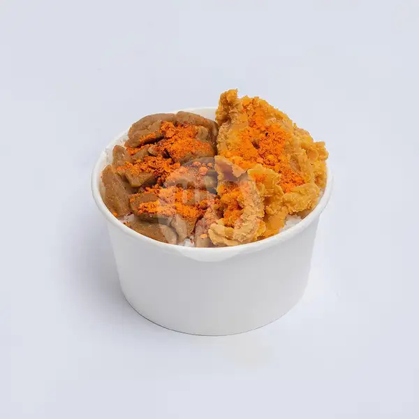 Nasi Bakso Rempah Kulit Crispy | Kopi Studio 24, Kota Lama