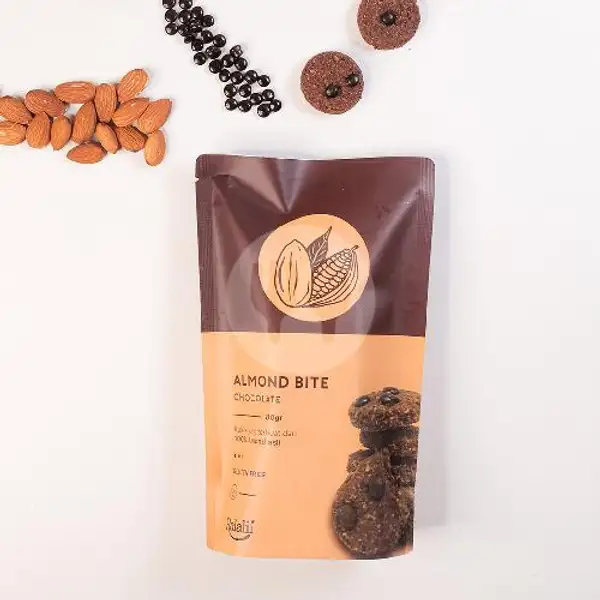 Almond Bite Choco Pouch | Ralalii Almond Milk & Cookies, Taman Siswa