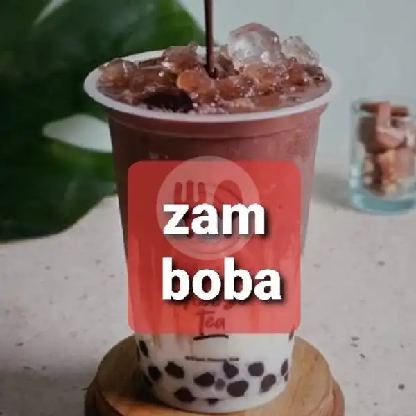 Thai Tea Keju | Zam Boba, Batu Aji