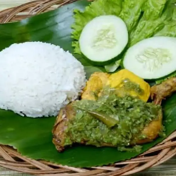 Ayam Sambal Ijo + Nasi | Susu Kurma MR.Go, Bintaro