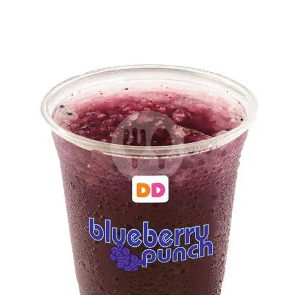 Iced Blueberry Punch (Ukuran L) | Dunkin' Donuts, Kedaton Lampung