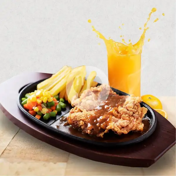Promo Extra Payday BUY Chicken Steak FREE Orange Juice | Fiesta Steak, Mal Grand Indonesia