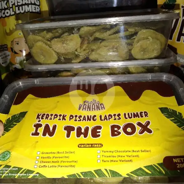 box kripik pisang lapis lumer greentea | bulu siliwangi okta