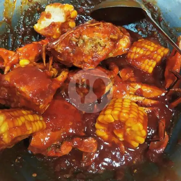 Kepiting Pedas Manis | Seafood Eka Putri, Bumi Kencana