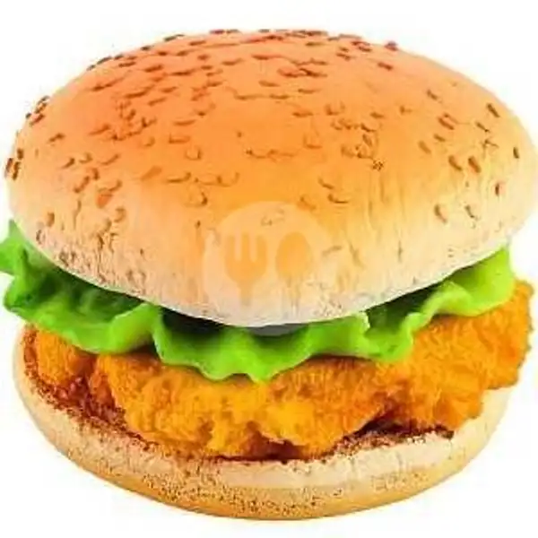 Chicken Burger | Kedai Mba Wati, Haji Nasir