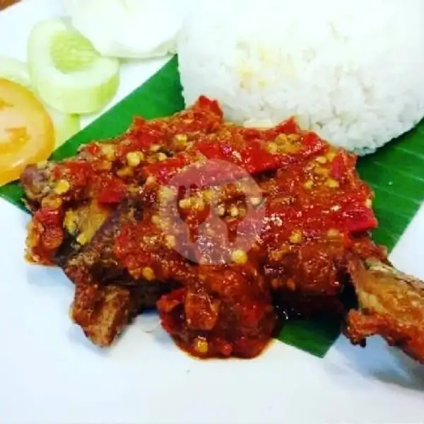Ayam Penyet + Nasi | Susu Kurma MR.Go, Bintaro