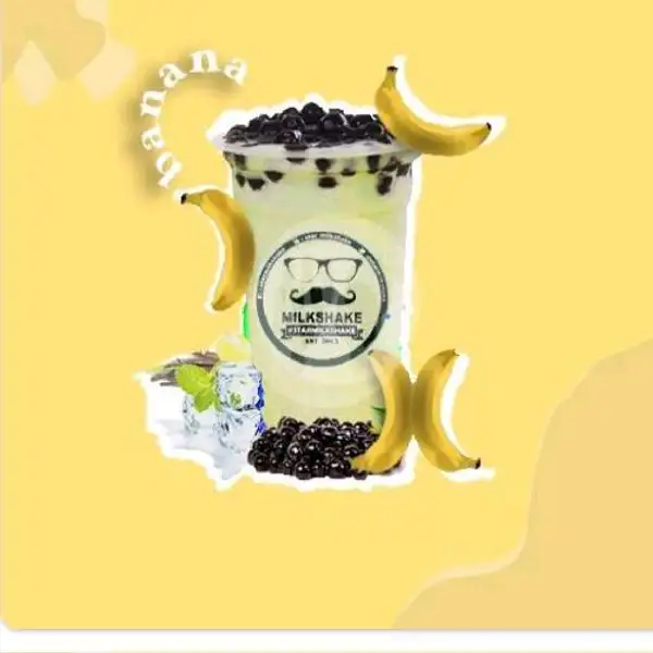 Banana Topping Bubble Oreo | Star Milkshake, Sekupang